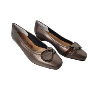 Womens ROS HOMMERSON Slip On 2-Tone Flats. Size 6M